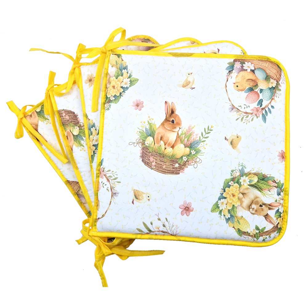 Confezione 4 cuscini PULCINO