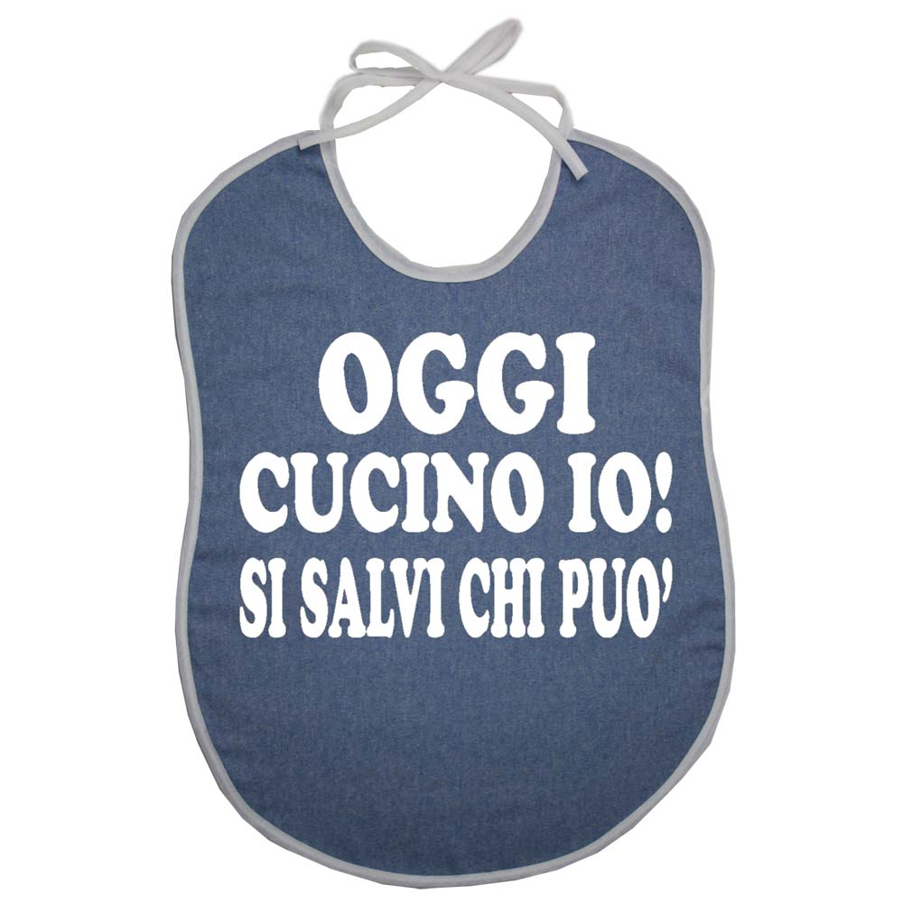 Bavaglione JEANS cm.45X60 con transfer