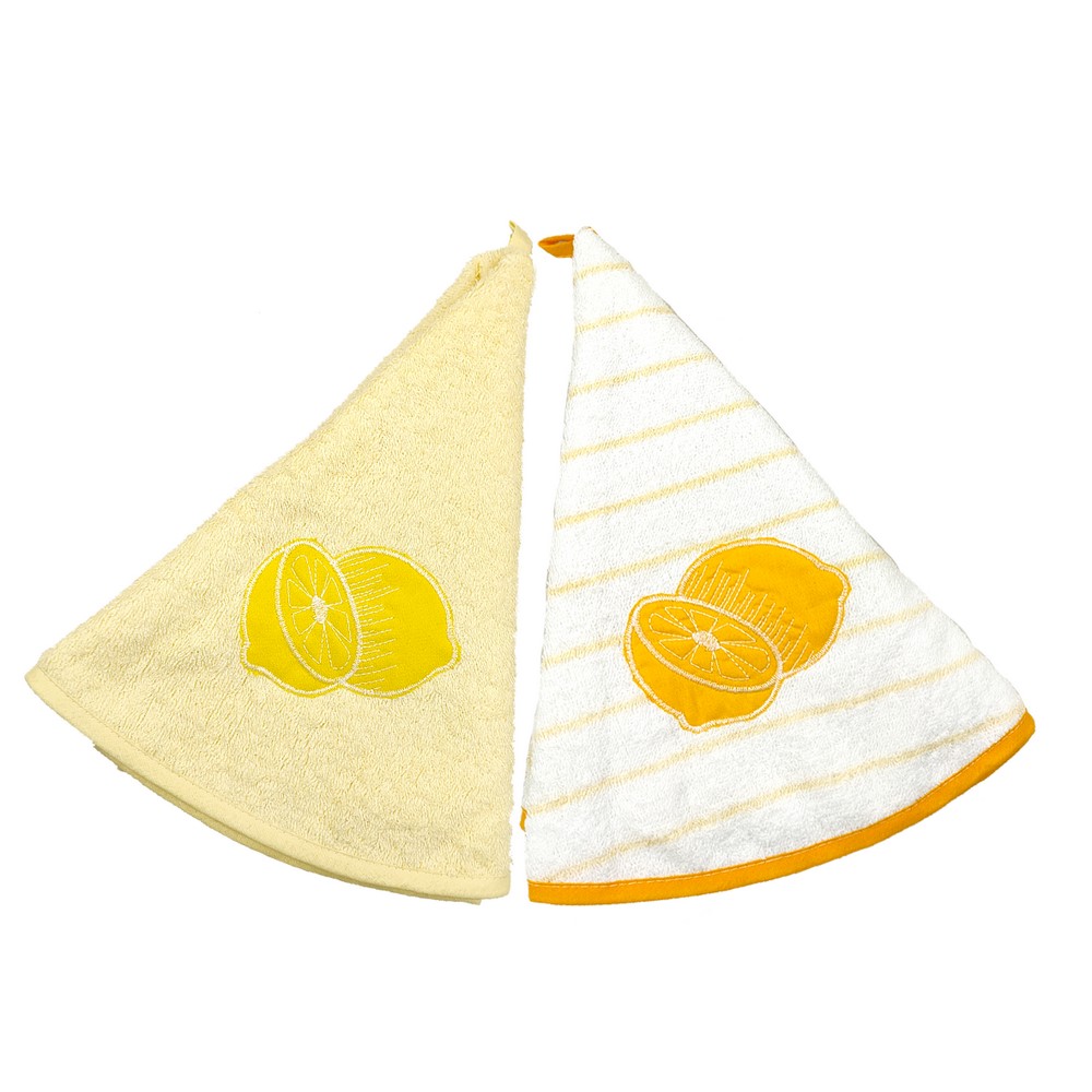 Confezione 2 asciugamani girella GAIA