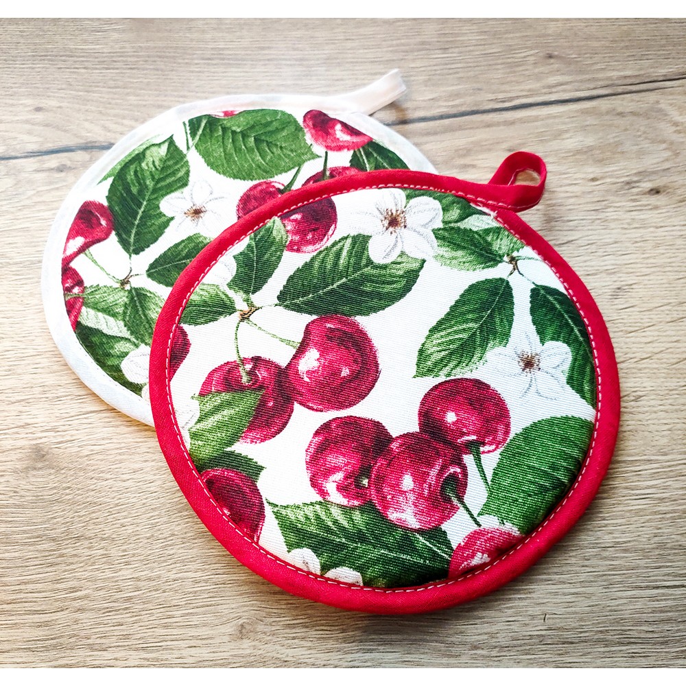Presine quadrata 20x20 e tonda SUMMER CHERRY