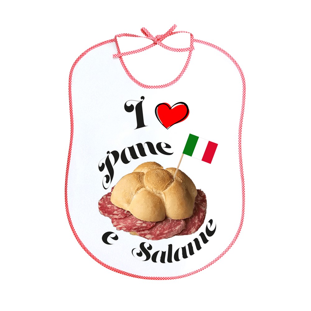 Bavaglione linea RICETTE cm.45x60 con laccetti
