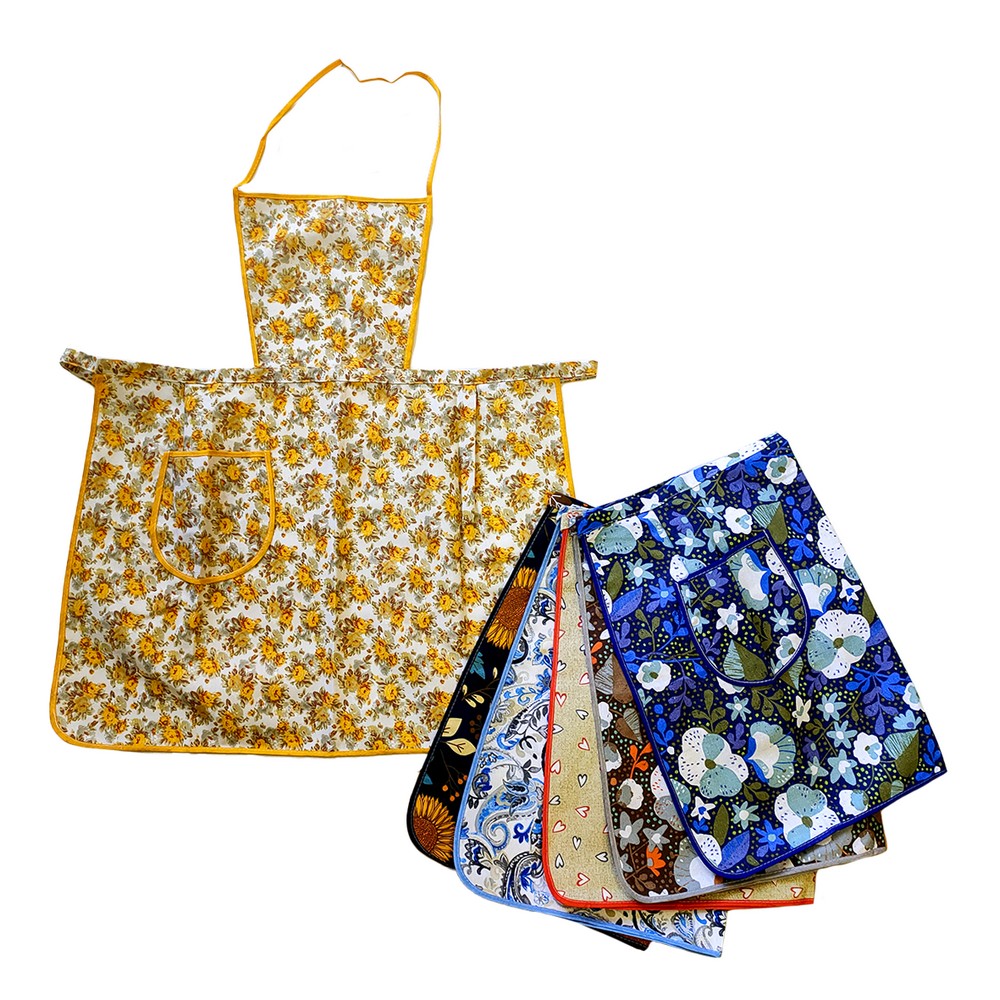 Grembiule con pettorina BETTY cm.70x75 con tasca