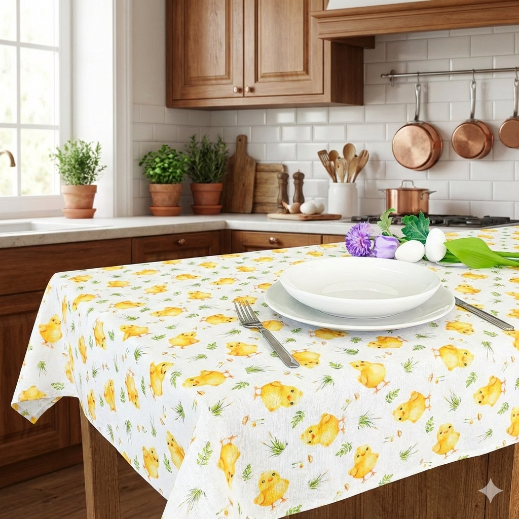 Tovaglia x 4 cm. 140x140 TITTI