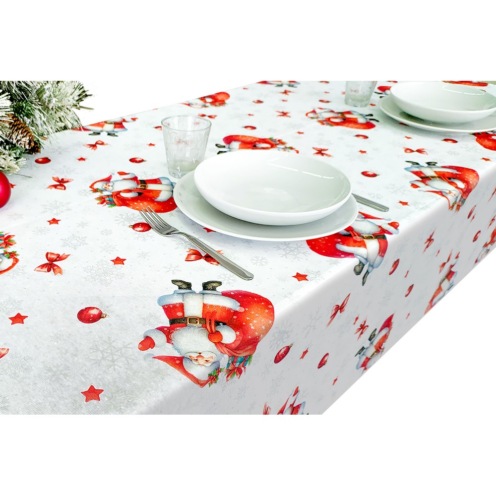Tovaglia cm. 140x450  SANTA CLAUS