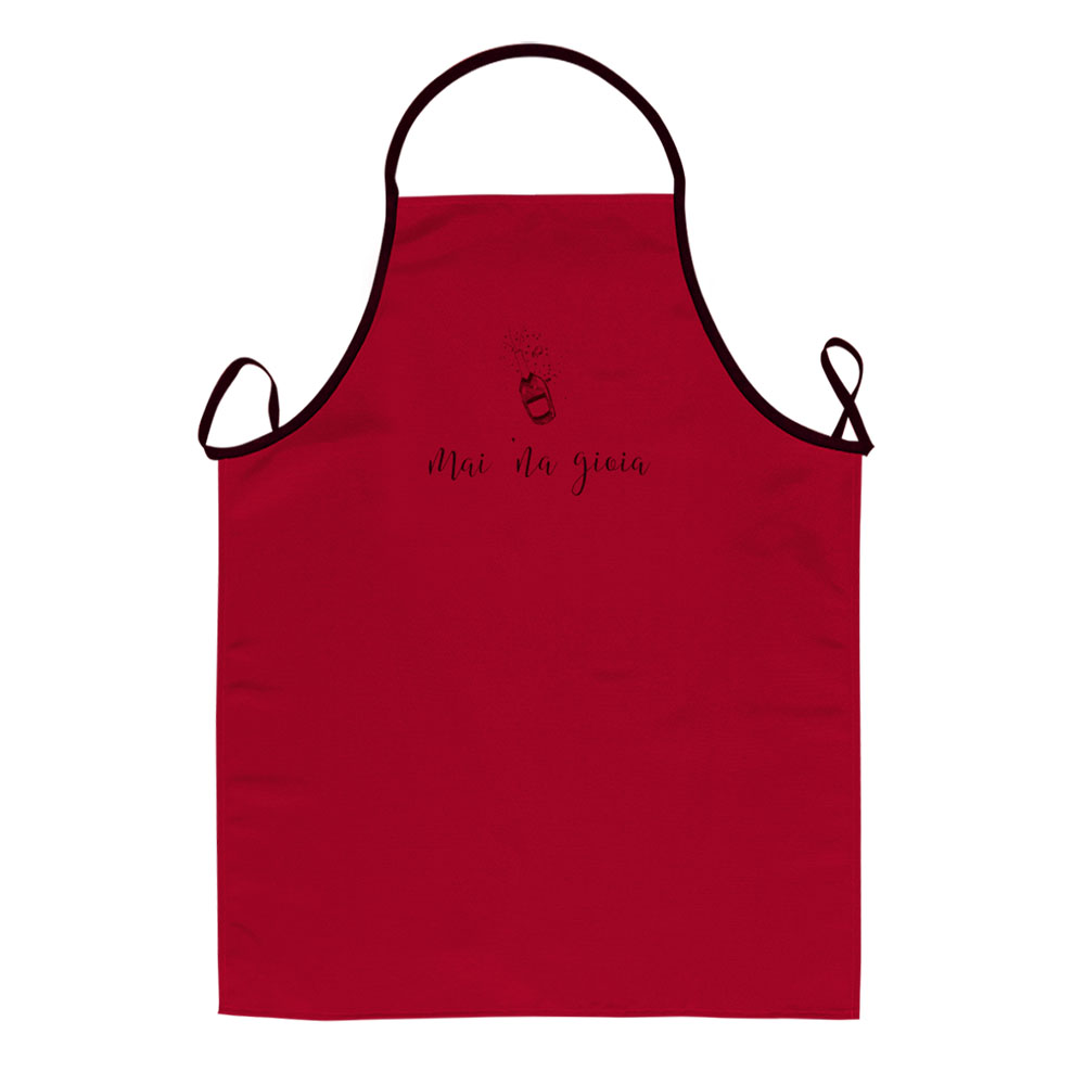 Grembiulone LA CUCINAZZA cm.70x85 con stampe SPIRITOSE