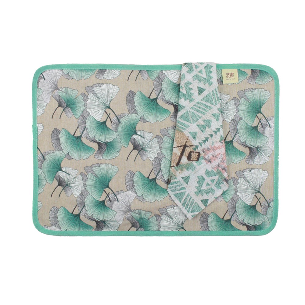 Tovagliette americana imbottita+tovagliolo SUMMER ASSORTITI