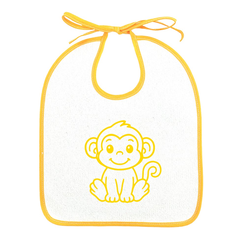 Confezione 3 bavaglini GERRY cm.25x28 con laccetti