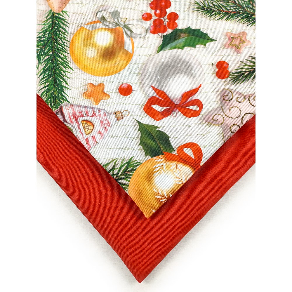 Bis strofinacci cm.52x72 CHRISTMAS MAGIC