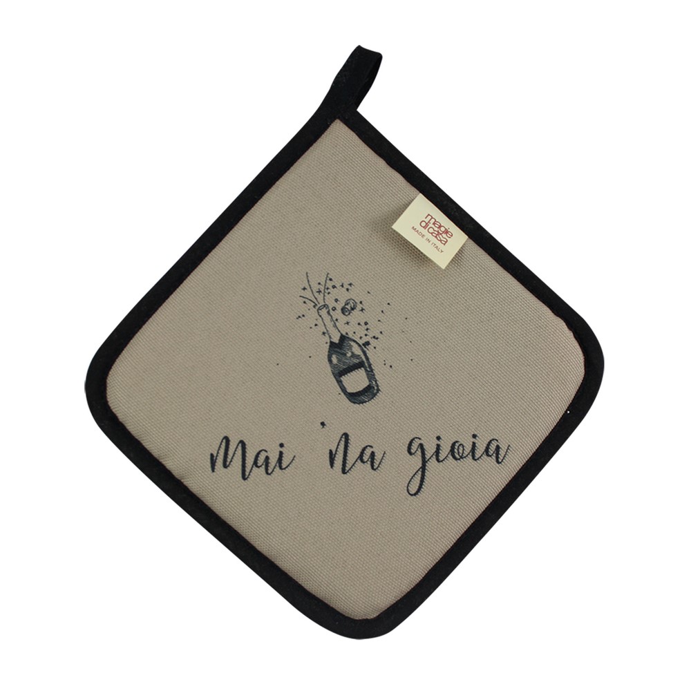 Presina LA CUCINAZZA cm.20x20 con stampe SPIRITOSE