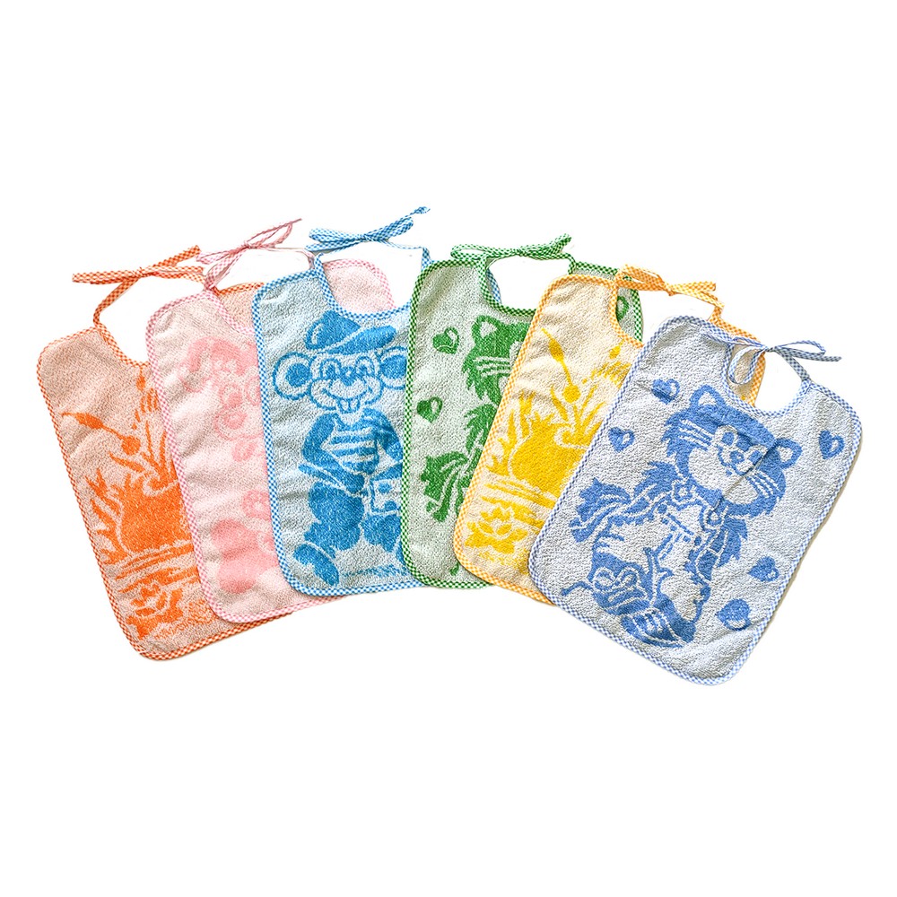 Bavaglino spugna SOLDINO cm.27x34 con laccetti