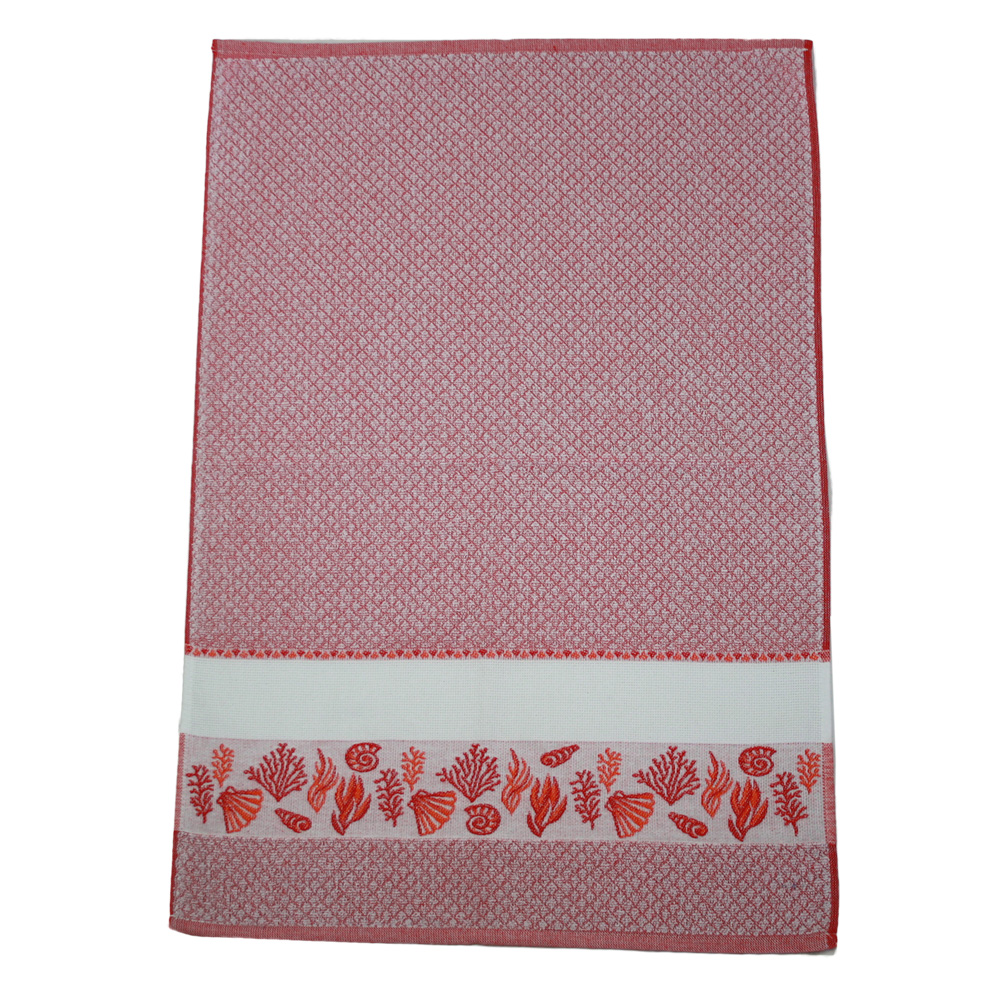 Strofinaccio da Ricamare MARE spugna cm.50X65