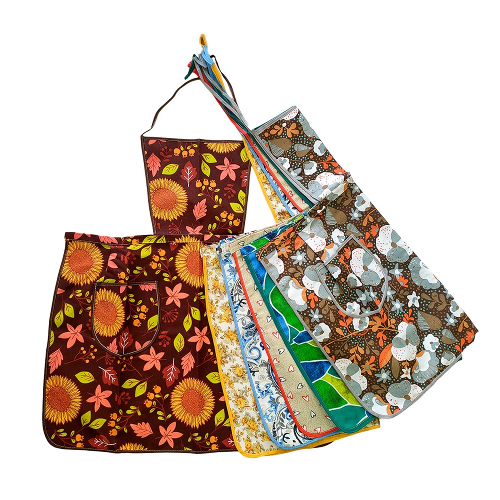 Grembiule con pettorina BETTY cm.70x75 con tasca