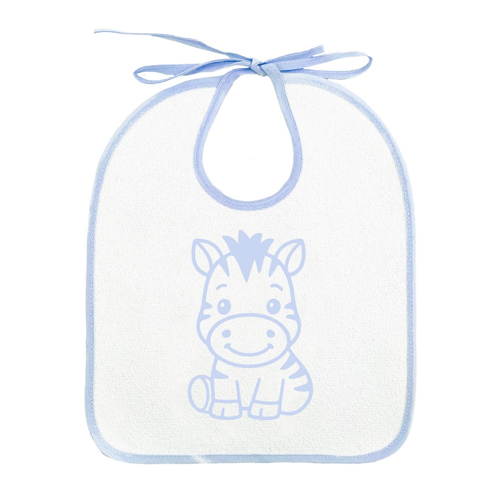 Confezione 3 bavaglini GERRY cm.25x28 con laccetti