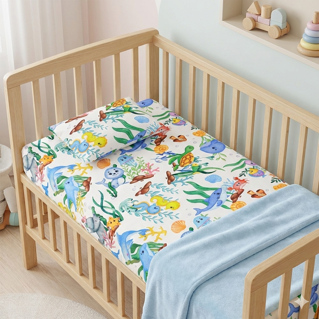 Lenzuolino sotto lettino SEBASTIAN 