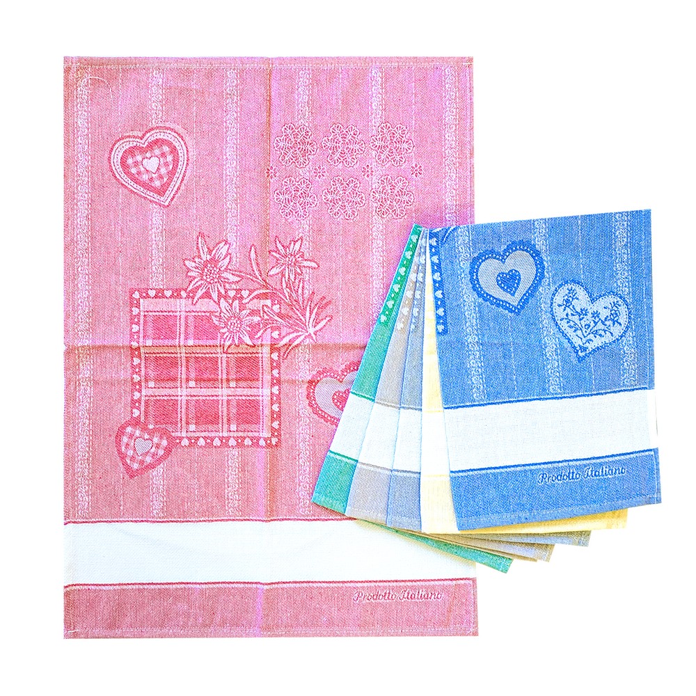 Strofinaccio TIROLESE in tela con etamine