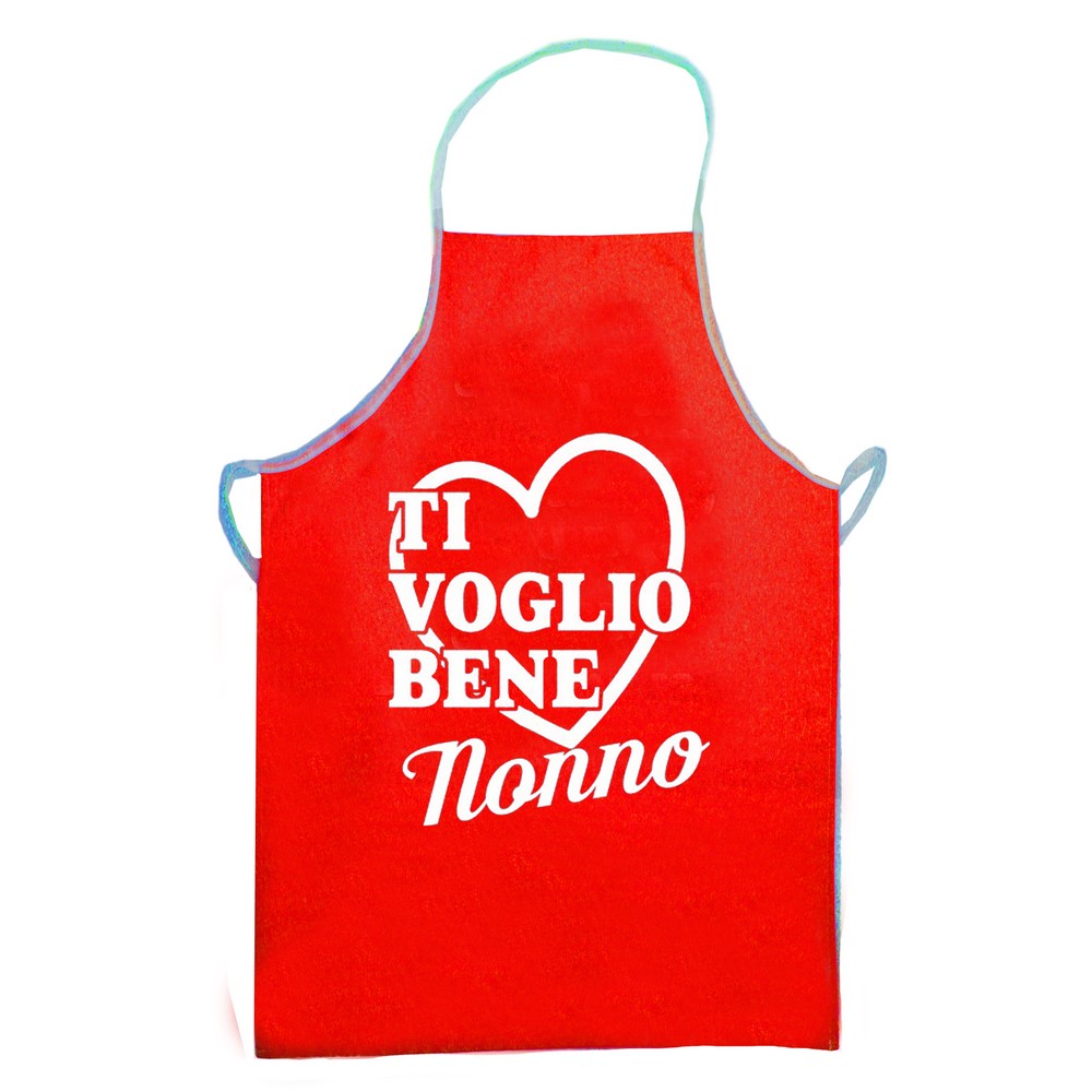 Grembiulone cucina Natale con scritte Spiritose