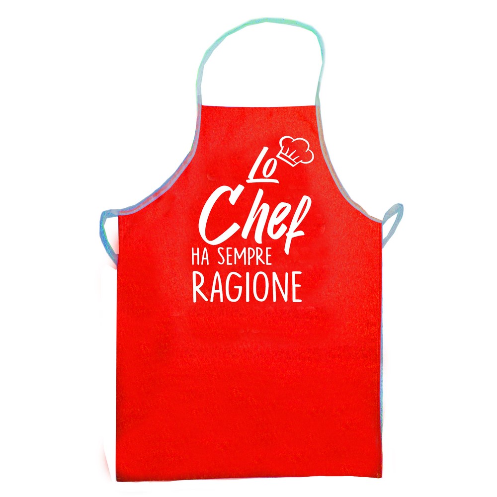 Grembiulone cucina Natale con scritte Spiritose