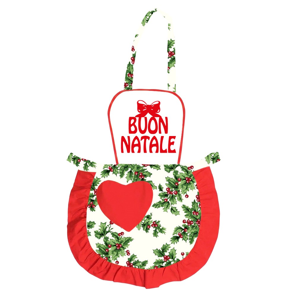 Grembiule JOY adulto con pettorina personalizzata