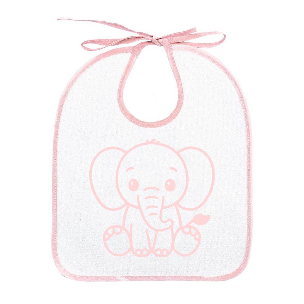Confezione 3 bavaglini GERRY cm.25x28 con laccetti