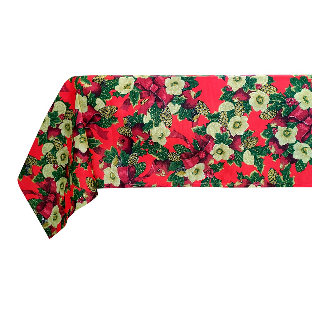 Tovaglia da 4 cm.140x140 CHRISTMAS