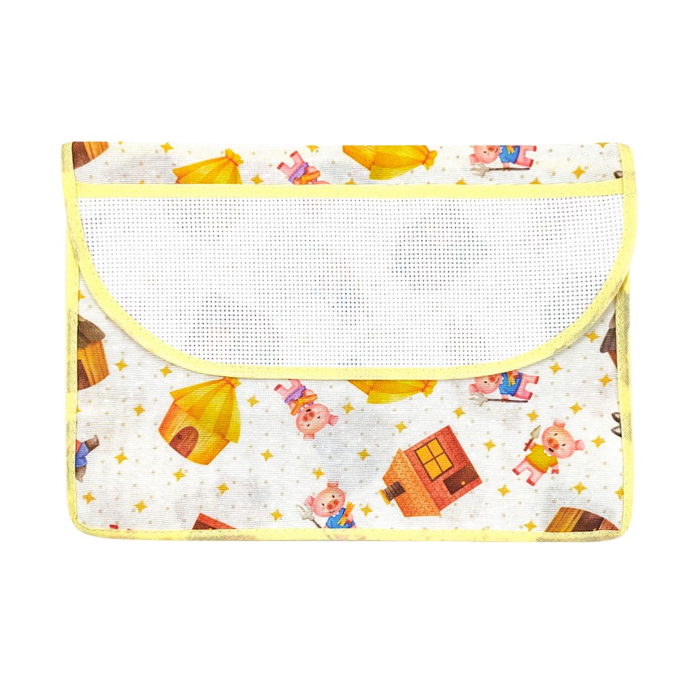 Bustina SEBASTIAN cm. 20x29 con tasca da ricamare