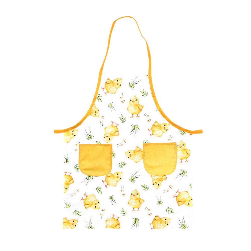 Grembiulino bimbo PASQUALINO cm. 52x43 con 2 tasche