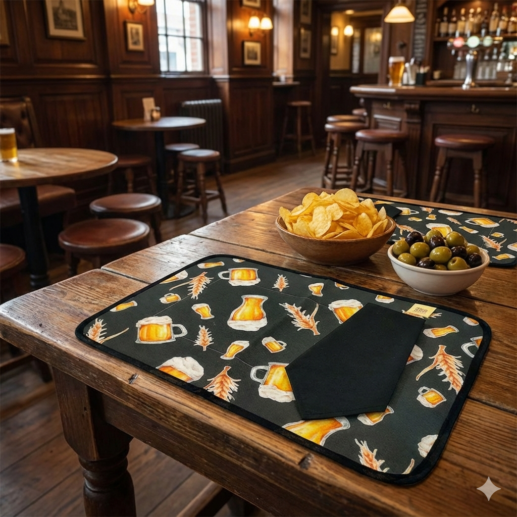 Tovagliette americana imbottita+tovagliolo SUMMER ASSORTITI