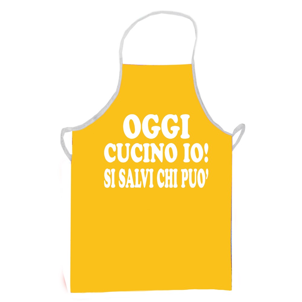 Grembiulone cm.70x90 stampato con transfer  SCRITTE SPIRITOSE
