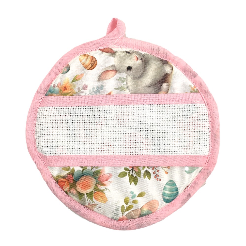 Presina BUNNY quadrata e tonda da ricamo