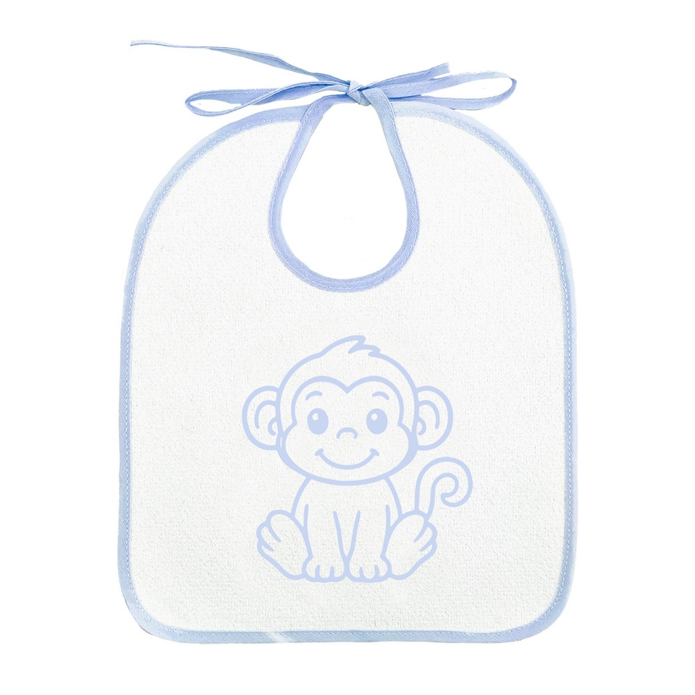 Confezione 3 bavaglini GERRY cm.25x28 con laccetti