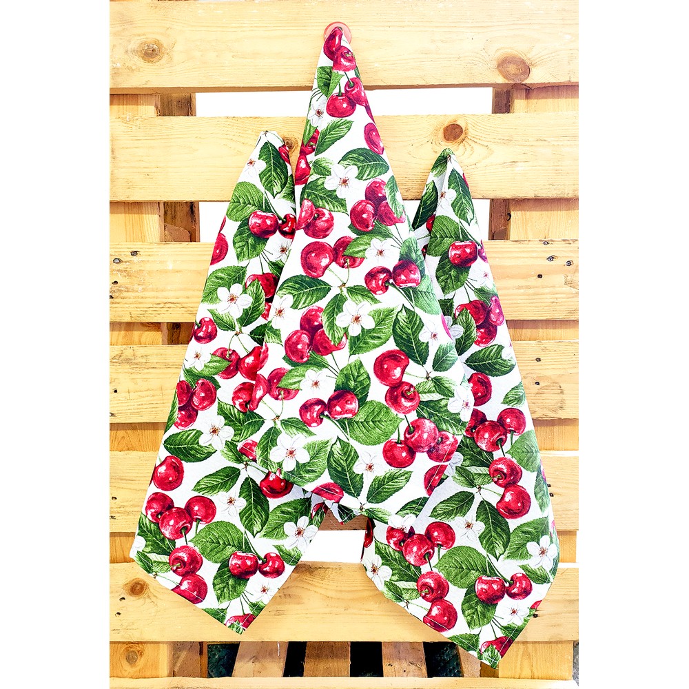 Strofinaccio cm.52x72 SUMMER CHERRY