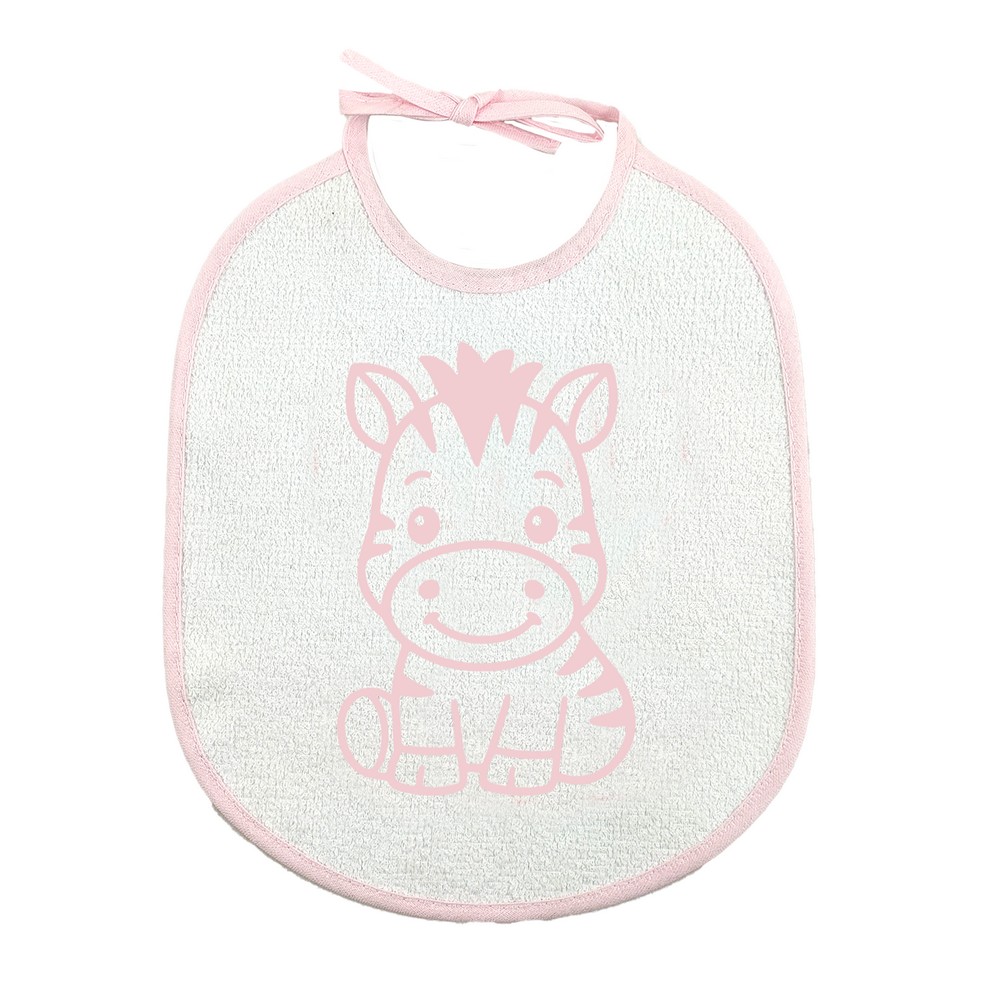 Confezione 3 bavaglini TOBIA cm.21x25 con laccetti