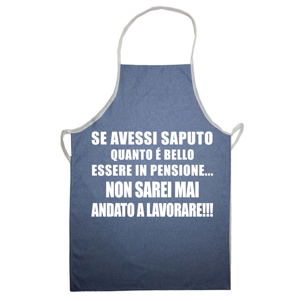 Grembiulone JEANS cm.70x90 stampato con transfer