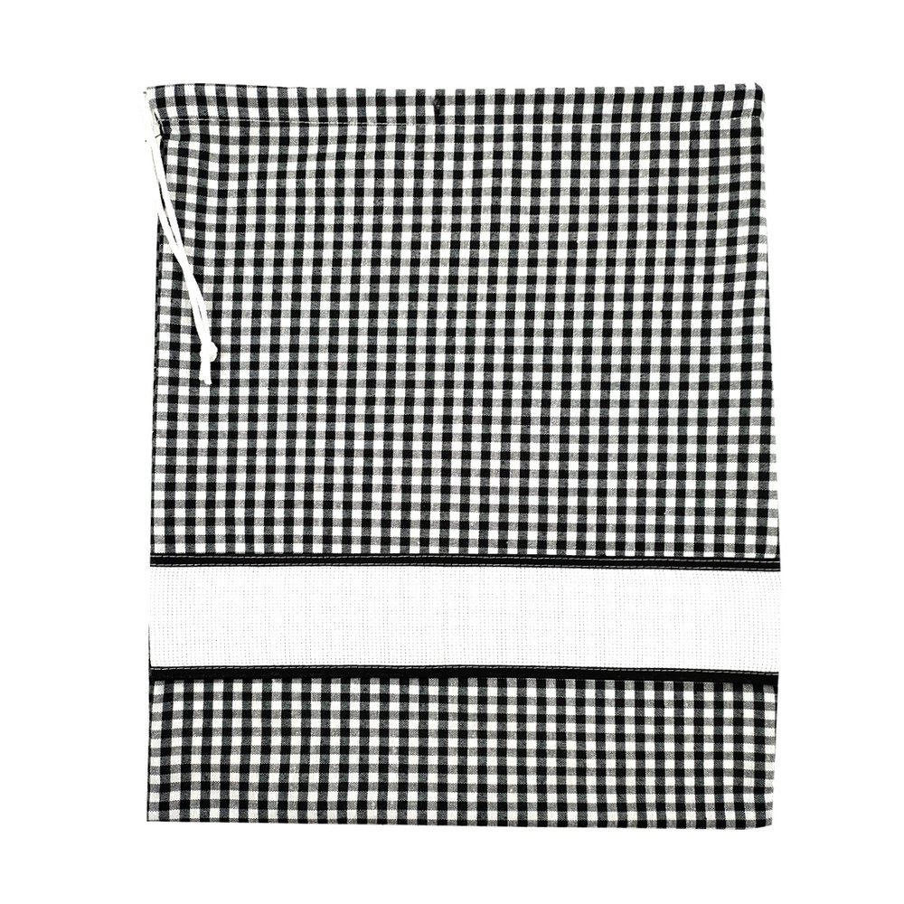 Sacchetto porta biancheria/cuscino GIANNI cm.50x60 con inserto da ricamare