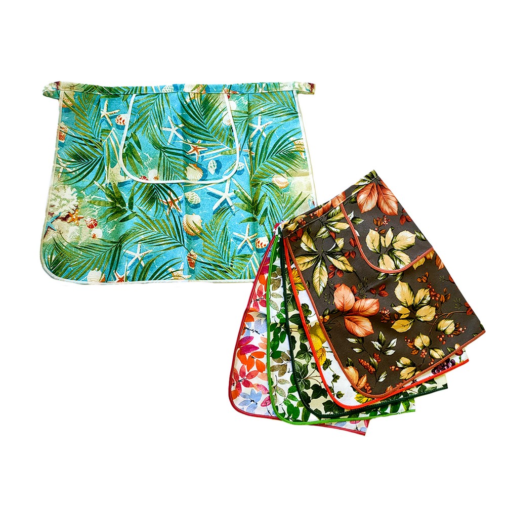 Grembiuli a vita SUMMER fantasie ASSORTITE cm.50x75 con tascone
