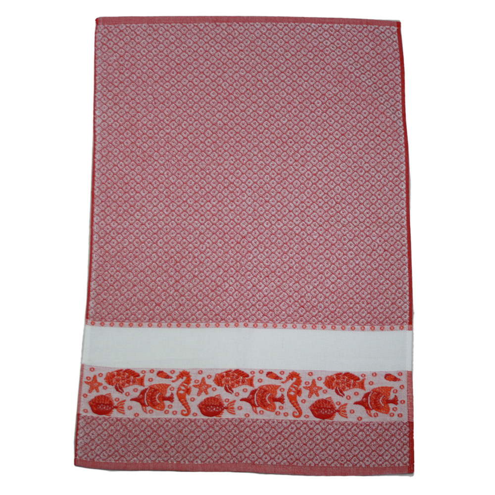 Strofinaccio da Ricamare MARE spugna cm.50X65