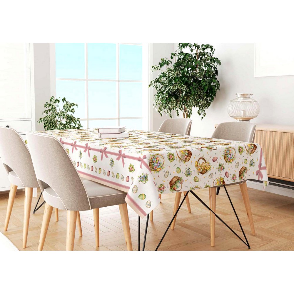 Tovaglia cm 140 x 180 FASCIATA PULCINO