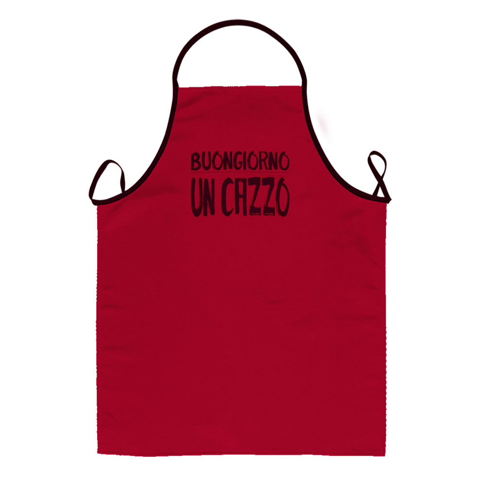 Grembiulone LA CUCINAZZA cm.70x85 con stampe SPIRITOSE