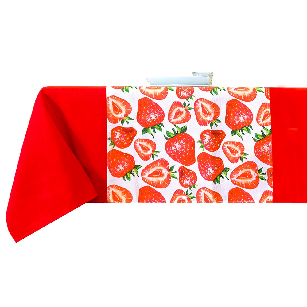 Runner FRUITS cm. 46x140 - sfuso con appedino
