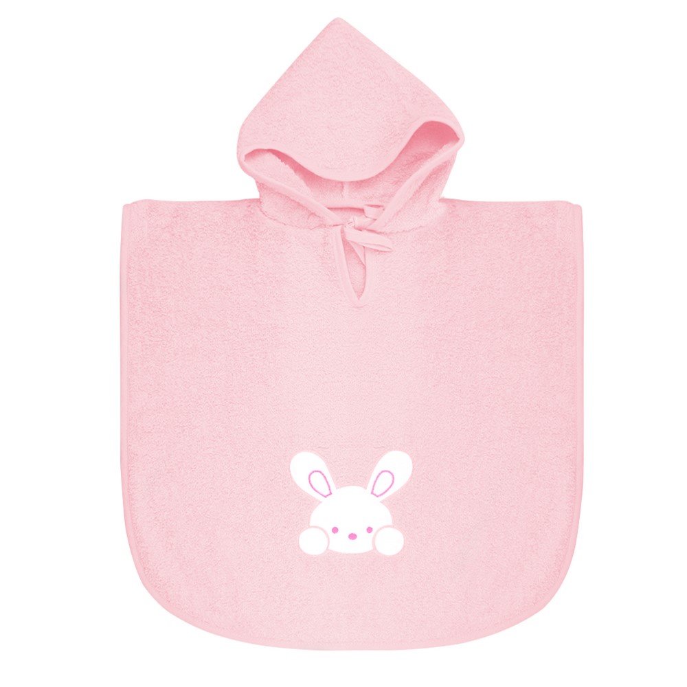Poncho bimbo DUCK cm.45x47 con cappuccio - in spugna