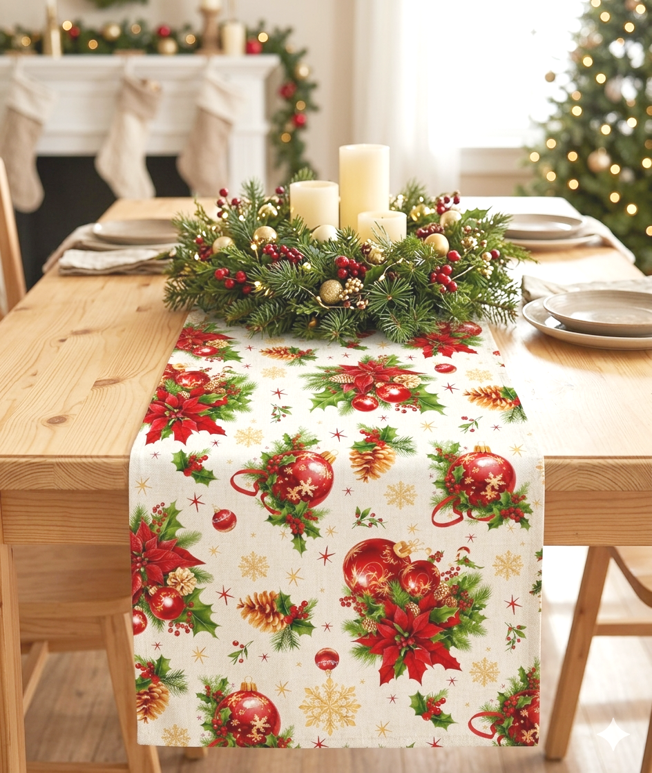 Runner CHRISTMAS VOCAR