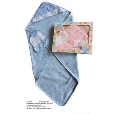 Accappatoio triangolo MARGOT+Bavetta con etamine