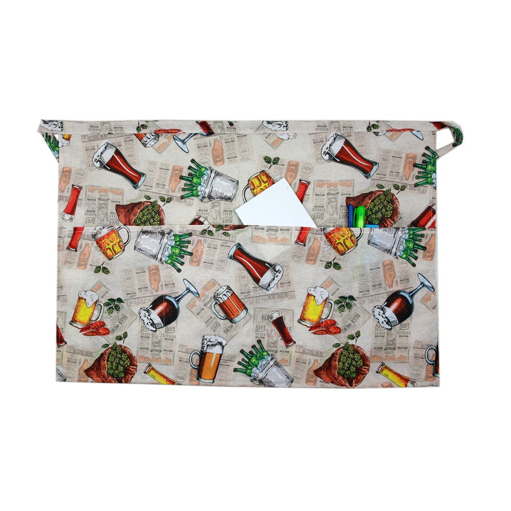 Grembiule vita COCKTAIL con 3 tasconi