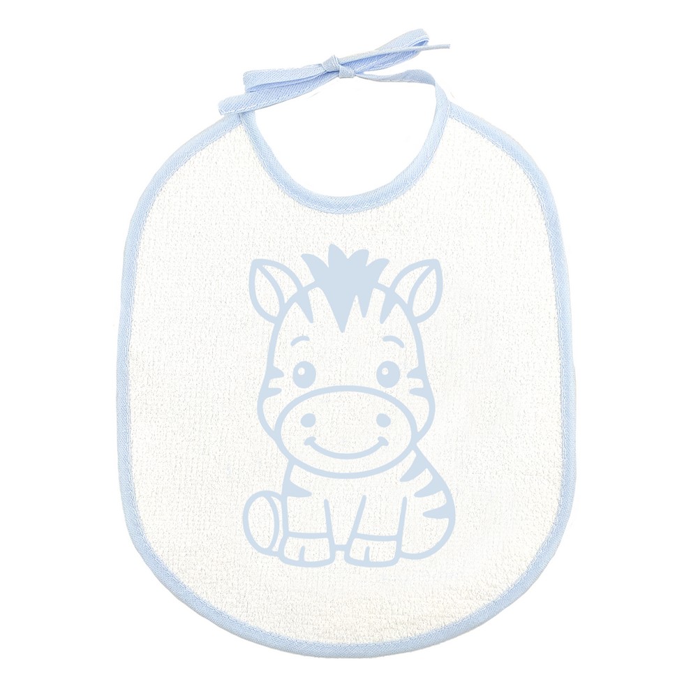 Confezione 3 bavaglini TOBIA cm.21x25 con laccetti