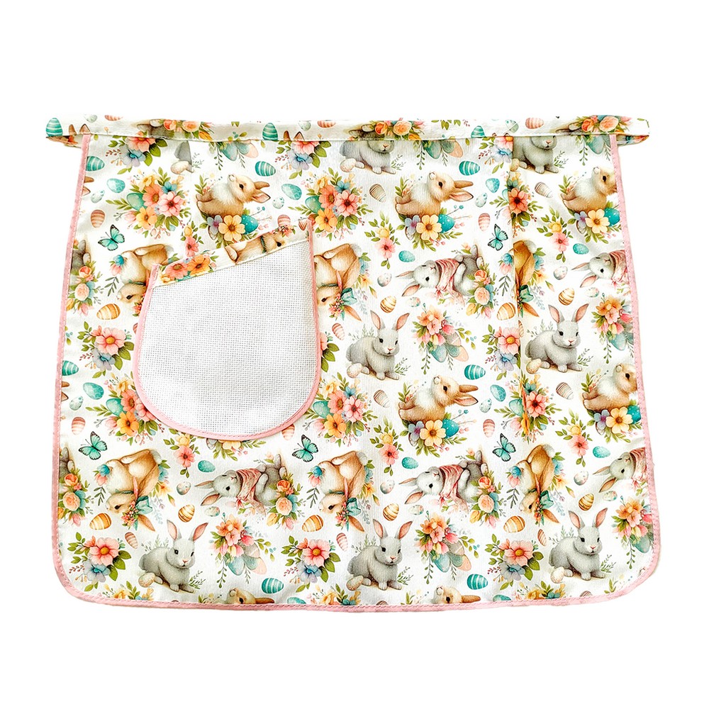 Grembiule a vita RICAMO cm. 55x68