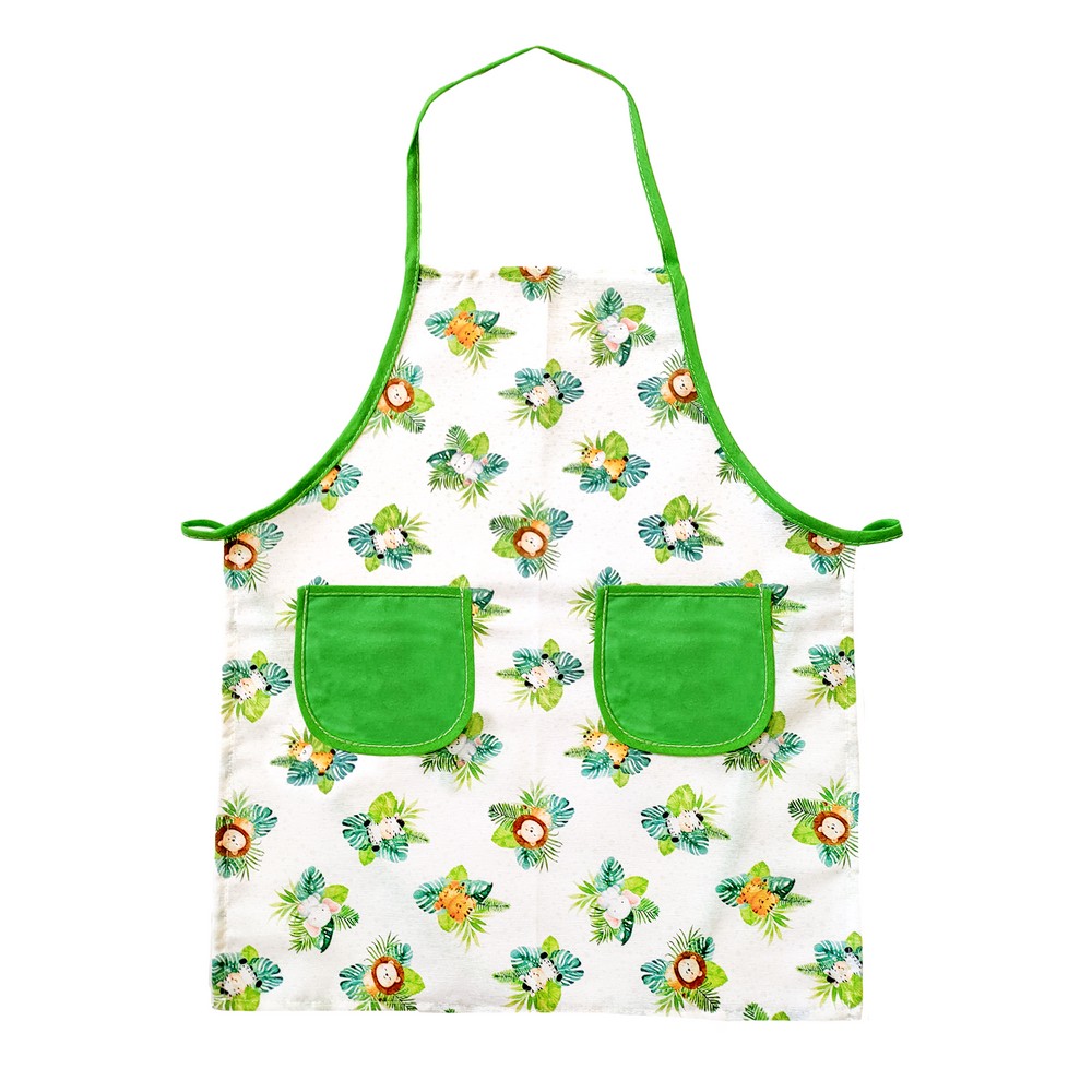 Grembiulino da cucina per bambini SEBASTIAN cm.52x43 con 2 tasche