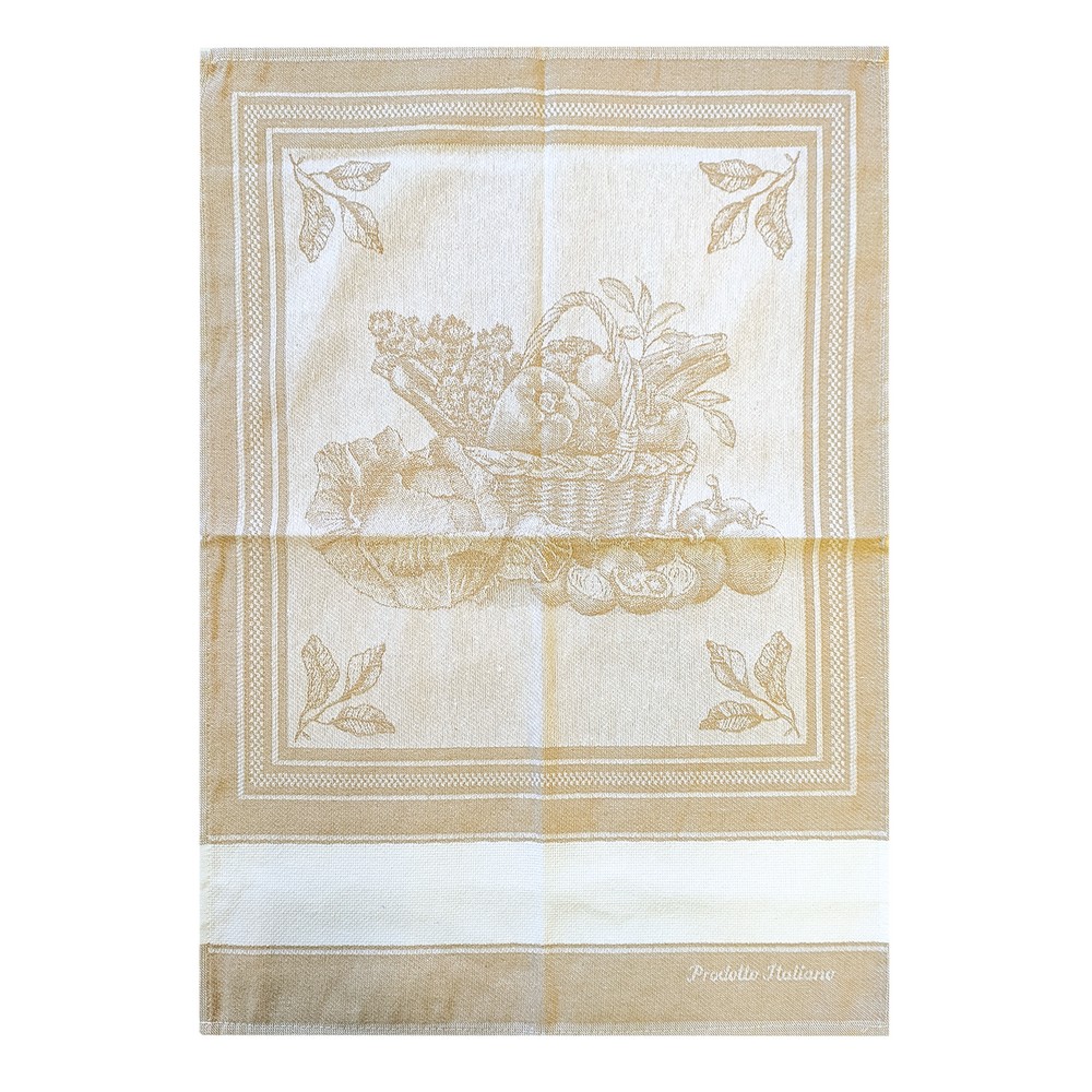 Strofinaccio ORTAGGI in tela con etamine