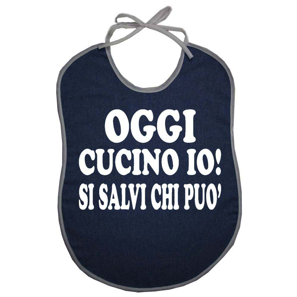 Bavaglione JEANS cm.45X60 con transfer