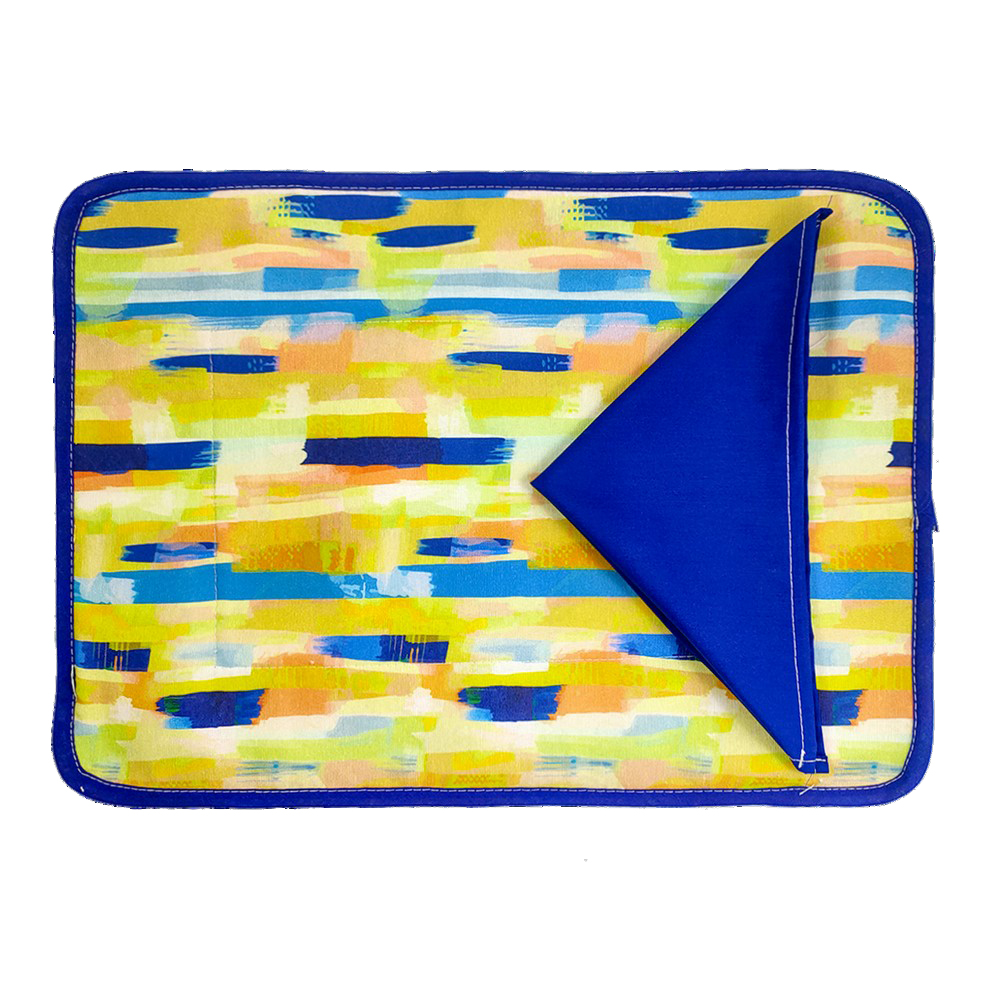 Tovagliette americana imbottita+tovagliolo SUMMER ASSORTITI