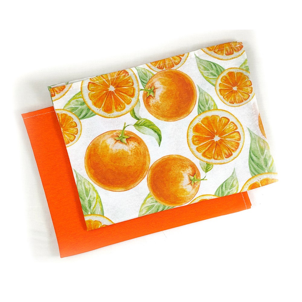 Bis strofinacci cm.52x72 FRUITS 